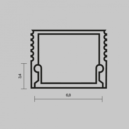 Комплектующие для профиля Led Strip 642018
