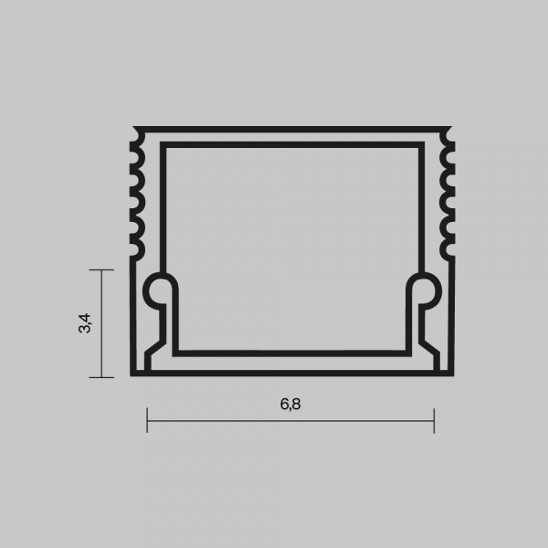 Комплектующие для профиля Led Strip 642018