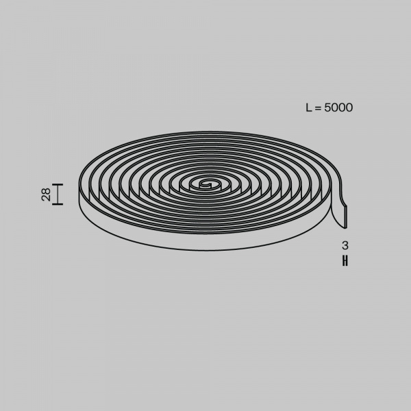 Токопроводящая текстильная лента Technical TRX130-1.5LG
