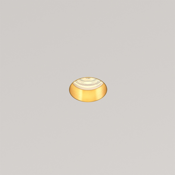 Встраиваемый потолочный светильник Stellanova LED MR16 METAL QUASAR 55 FLAT BRASS