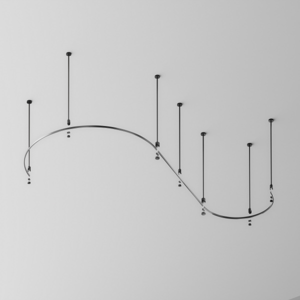 Шинопровод накладной/подвесной Technical TRX154-2SR-D1200-B