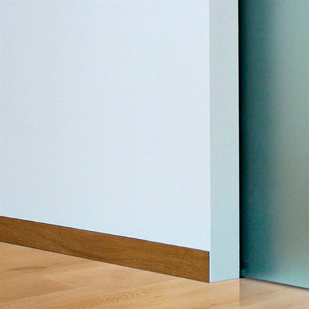 МДФ вставка в плинтус Pro Design 80 мм (Шпон ДУБА)