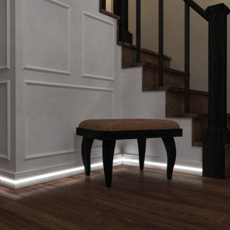 Плинтус для подсветки LED «EVROWOOD» PN 030 2000х80х16 мм.