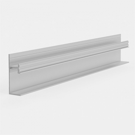 Плинтус скрытого монтажа Pro Design 7210 Белый муар