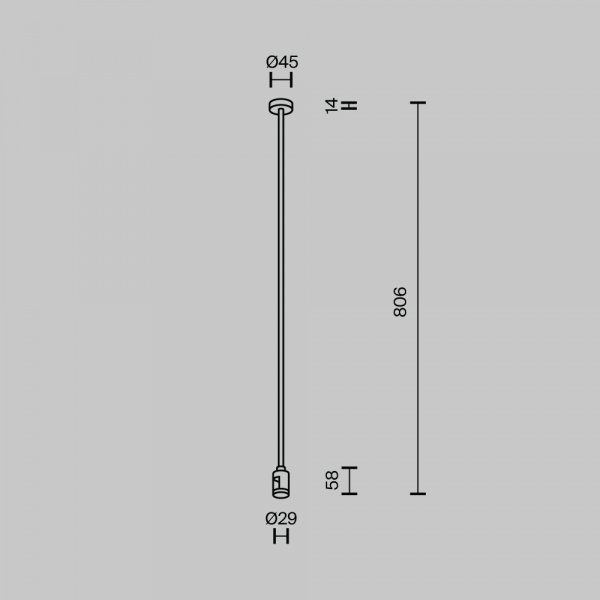 Комплектующие для трековой системы Technical TRA159C-SL1-BS