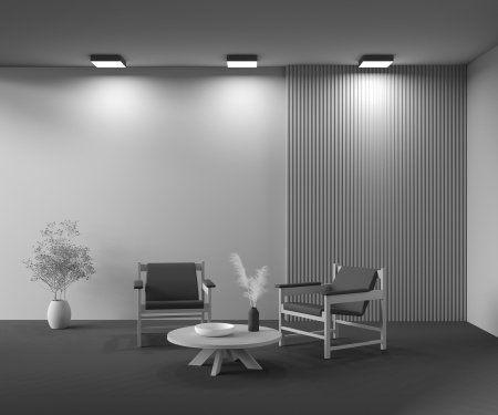 Потолочный светильник Technical C032CL-36W3K-SQ-B