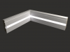 Плинтус для подсветки LED «EVROWOOD» PN 030 2000х80х16 мм.