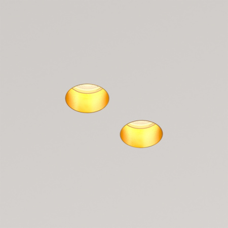 Встраиваемый потолочный светильник Stellanova LED MR16 METAL QUASAR 55 DUO BRASS