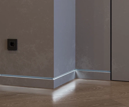 Скрытый плинтус LACONISTIQ REGULAR. Длина 3 м.п.